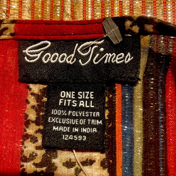 Good Times Boho Caftan - Picture 5 of 5